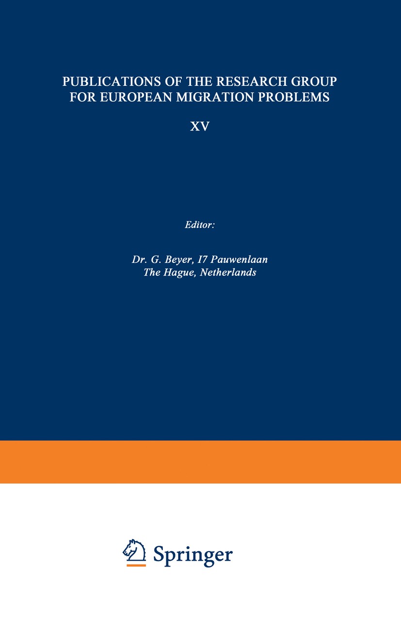 Titlebook: Acculturation and Occupation: A Study of the 1956 Hungarian Refugees in the United States; S. Alexander Weinstock Book 1969 Springer Scien Titlebook: Acculturation and Occupation: A Study of the 1956 Hungarian Refugees in the United States; S. Alexander Weinstock Book 1969 Springer Scien