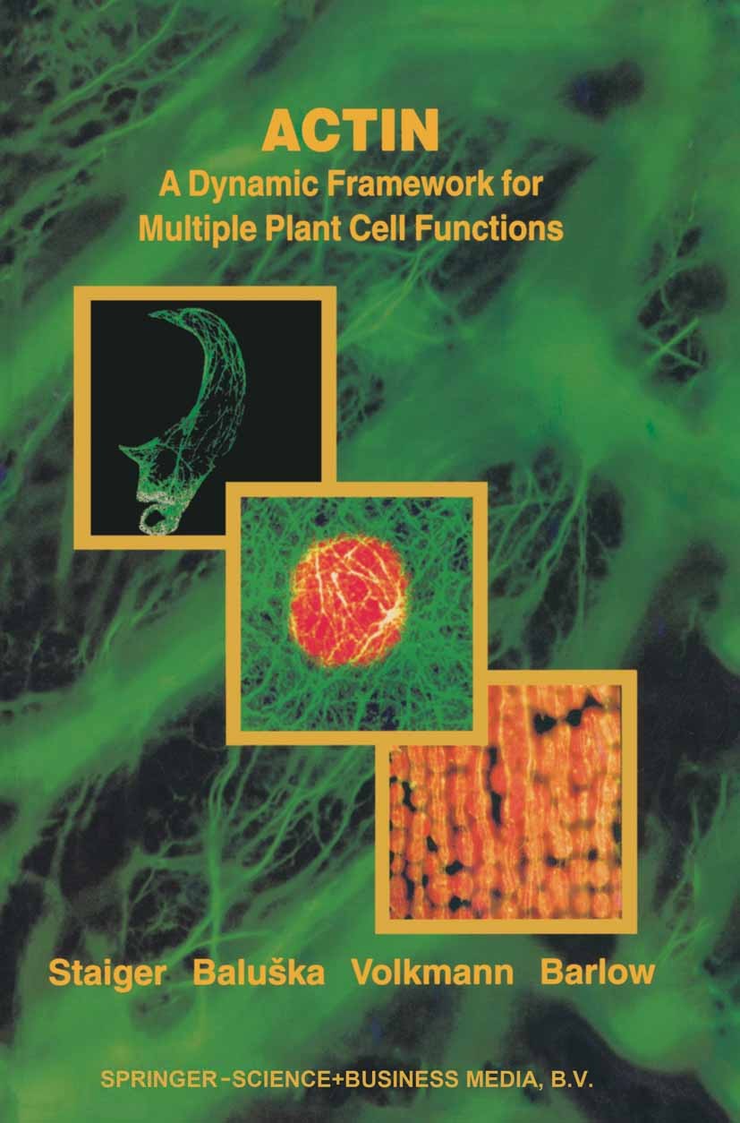 Titlebook: Actin: A Dynamic Framework for Multiple Plant Cell Functions; C. J. Staiger,F. Baluška,P. W. Barlow Book 2000 Springer Science+Business Me Titlebook: Actin: A Dynamic Framework for Multiple Plant Cell Functions; C. J. Staiger,F. Baluška,P. W. Barlow Book 2000 Springer Science+Business Me