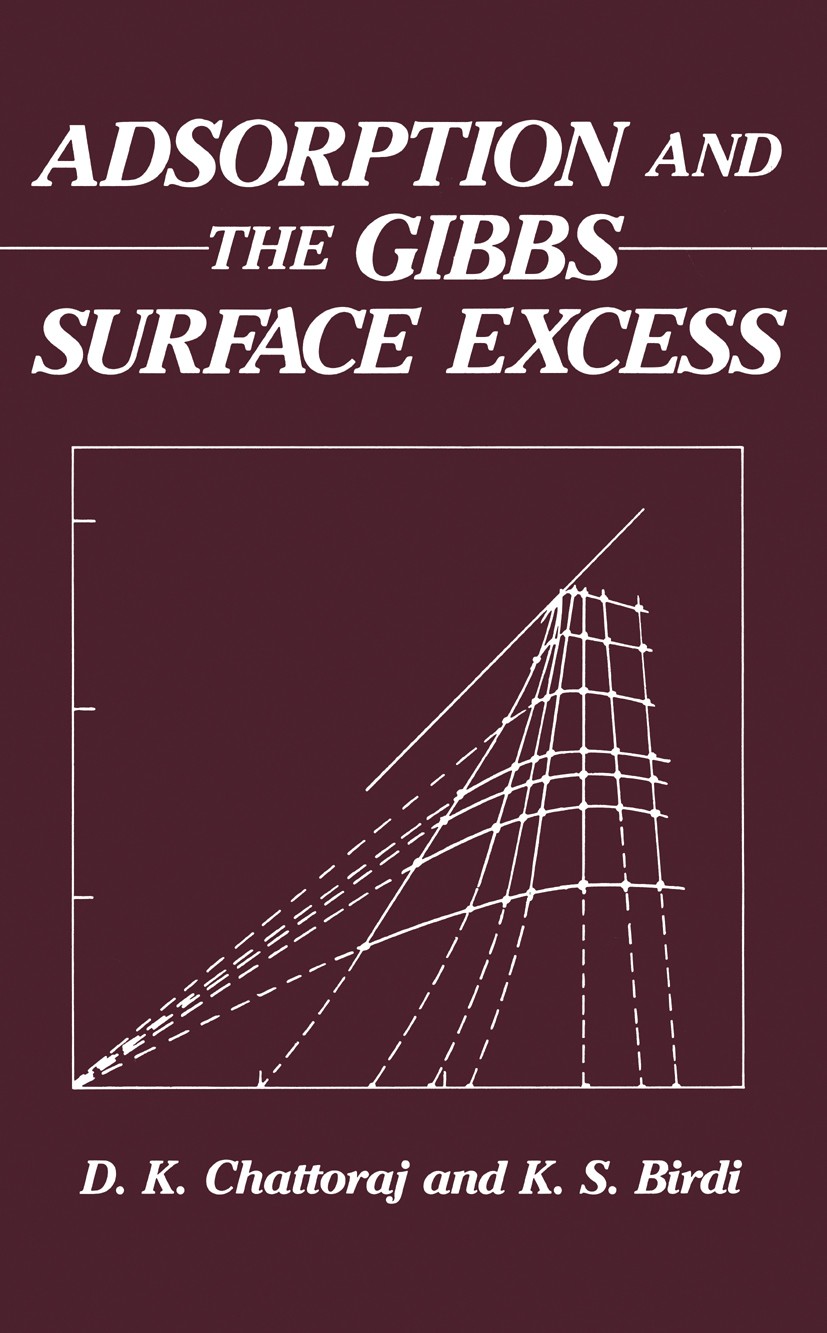 Titlebook: Adsorption and the Gibbs Surface Excess; D. K. Chattoraj,K. S. Birdi Book 1984 Springer Science+Business Media New York 1984 Langmuir.Sorp Titlebook: Adsorption and the Gibbs Surface Excess; D. K. Chattoraj,K. S. Birdi Book 1984 Springer Science+Business Media New York 1984 Langmuir.Sorp