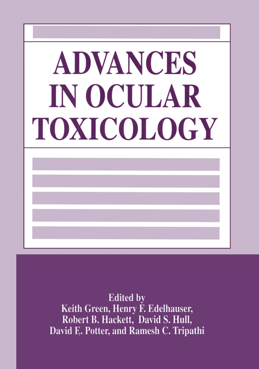 Titlebook: Advances in Ocular Toxicology; Keith Green,Henry F. Edelhauser,Ramesh C. Tripathi Book 1997 Plenum Press, New York 1997 cytochrome P450.de Titlebook: Advances in Ocular Toxicology; Keith Green,Henry F. Edelhauser,Ramesh C. Tripathi Book 1997 Plenum Press, New York 1997 cytochrome P450.de
