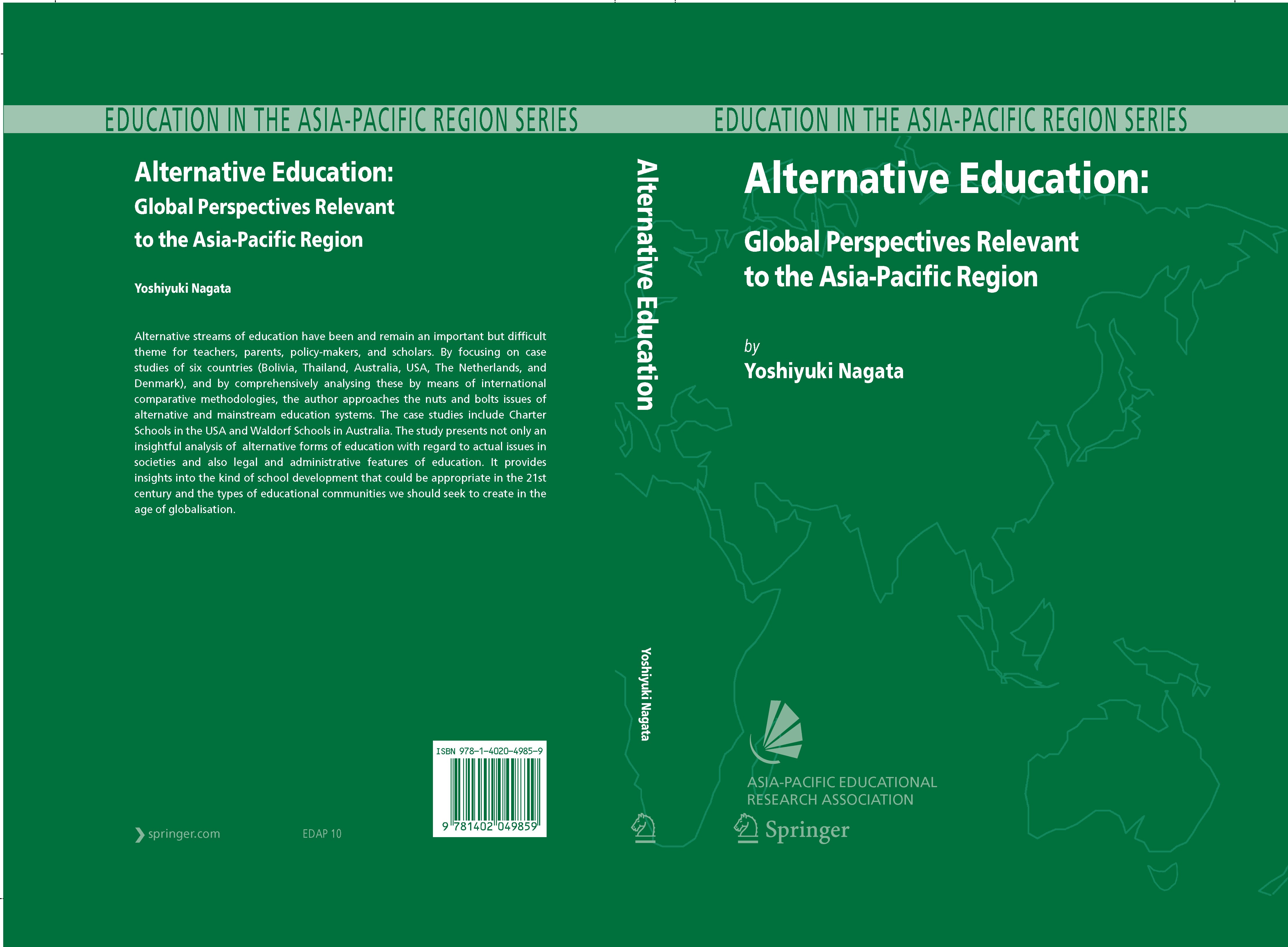 Titlebook: Alternative Education; Global Perspectives Yoshiyuki Nagata Book 2007 Springer Science+Business Media B.V. 2007 education.educational syst Titlebook: Alternative Education; Global Perspectives Yoshiyuki Nagata Book 2007 Springer Science+Business Media B.V. 2007 education.educational syst