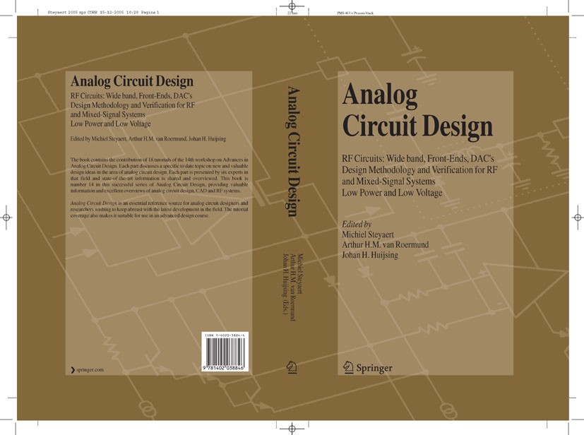 Titlebook: Analog Circuit Design; RF Circuits: Wide ba Michiel Steyaert,Johan H. Huijsing,Arthur H.M. van Book 2006 Springer Science+Business Media B. Titlebook: Analog Circuit Design; RF Circuits: Wide ba Michiel Steyaert,Johan H. Huijsing,Arthur H.M. van Book 2006 Springer Science+Business Media B.