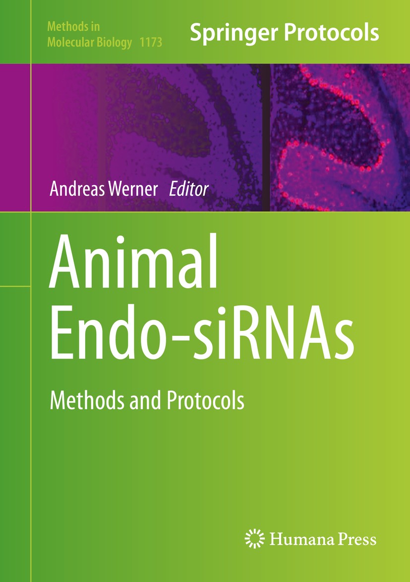 Titlebook: Animal Endo-SiRNAs; Methods and Protocol Andreas Werner Book 2014 Springer Science+Business Media New York 2014 C. elegans.Dicer molecule.S Titlebook: Animal Endo-SiRNAs; Methods and Protocol Andreas Werner Book 2014 Springer Science+Business Media New York 2014 C. elegans.Dicer molecule.S
