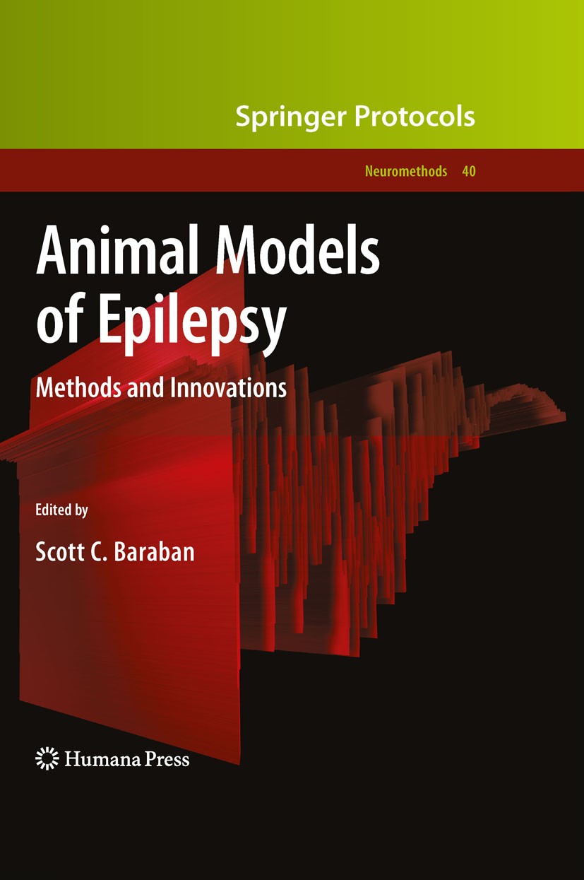 Titlebook: Animal Models of Epilepsy; Methods and Innovati Scott C. Baraban Book 2009 The Editor(s) (if applicable) and The Author(s), under exclusive Titlebook: Animal Models of Epilepsy; Methods and Innovati Scott C. Baraban Book 2009 The Editor(s) (if applicable) and The Author(s), under exclusive