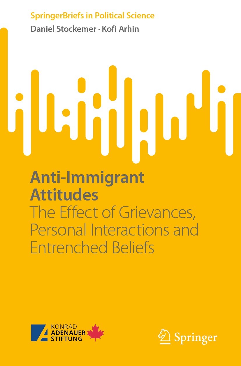 Titlebook: Anti-Immigrant Attitudes; The Effect of Grieva Daniel Stockemer,Kofi Arhin Book 2023 The Editor(s) (if applicable) and The Author(s), under Titlebook: Anti-Immigrant Attitudes; The Effect of Grieva Daniel Stockemer,Kofi Arhin Book 2023 The Editor(s) (if applicable) and The Author(s), under