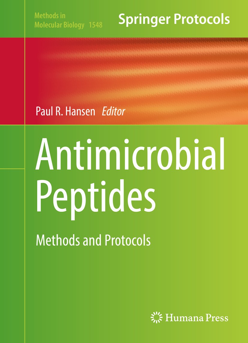Titlebook: Antimicrobial Peptides; Methods and Protocol Paul R. Hansen Book 2017 Springer Science+Business Media LLC 2017 synthesis.interaction of AMP Titlebook: Antimicrobial Peptides; Methods and Protocol Paul R. Hansen Book 2017 Springer Science+Business Media LLC 2017 synthesis.interaction of AMP