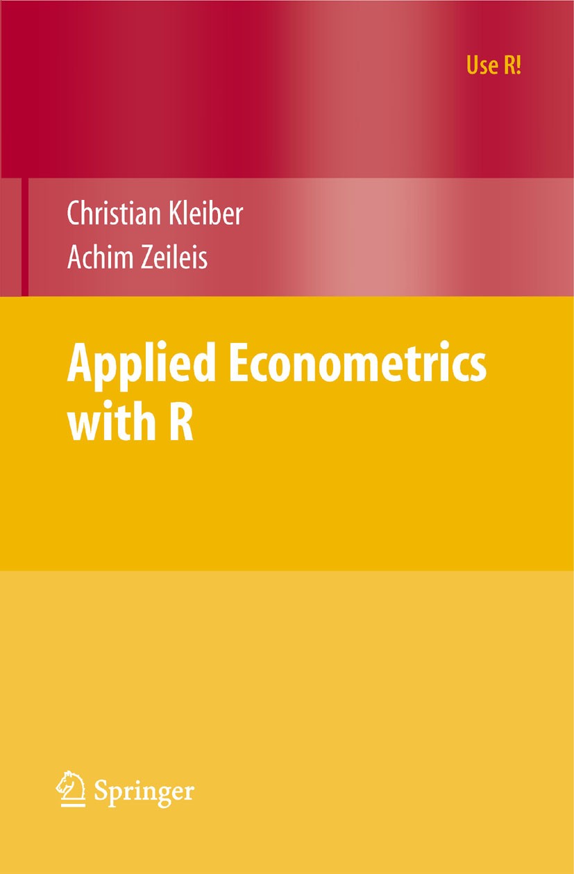 Titlebook: Applied Econometrics with R; Christian Kleiber,Achim Zeileis Book 2008 Springer-Verlag New York 2008 Analysis.STATISTICA.Statistical Compu Titlebook: Applied Econometrics with R; Christian Kleiber,Achim Zeileis Book 2008 Springer-Verlag New York 2008 Analysis.STATISTICA.Statistical Compu