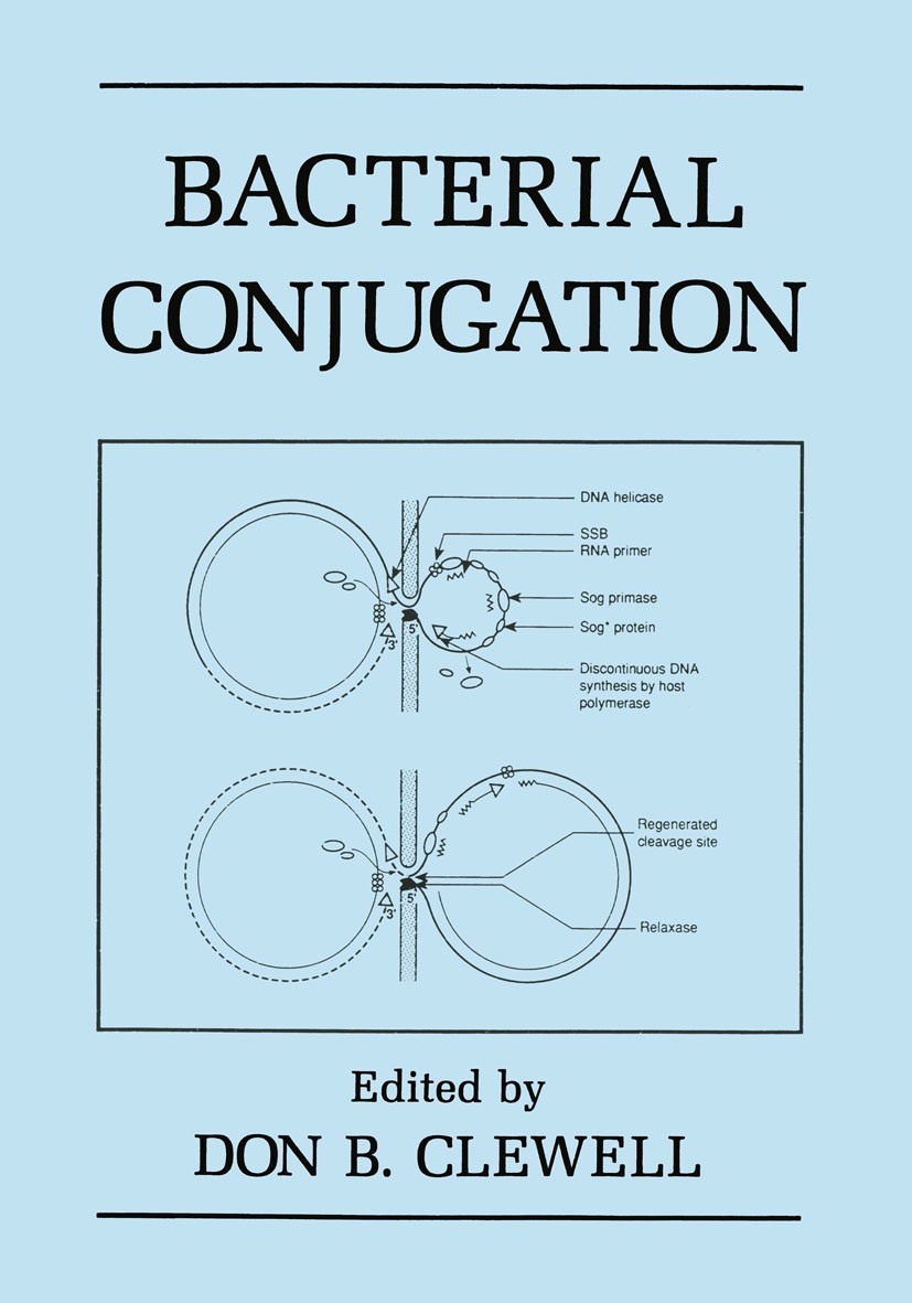 Titlebook: Bacterial Conjugation; Don B. Clewell Book 1993 Springer Science+Business Media New York 1993 Chromosom.DNA.Pili.Plasmide.bacteria.environ Titlebook: Bacterial Conjugation; Don B. Clewell Book 1993 Springer Science+Business Media New York 1993 Chromosom.DNA.Pili.Plasmide.bacteria.environ