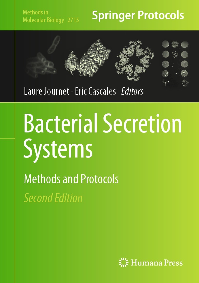 Titlebook: Bacterial Secretion Systems; Methods and Protocol Laure Journet,Eric Cascales Book 2024Latest edition The Editor(s) (if applicable) and The Titlebook: Bacterial Secretion Systems; Methods and Protocol Laure Journet,Eric Cascales Book 2024Latest edition The Editor(s) (if applicable) and The