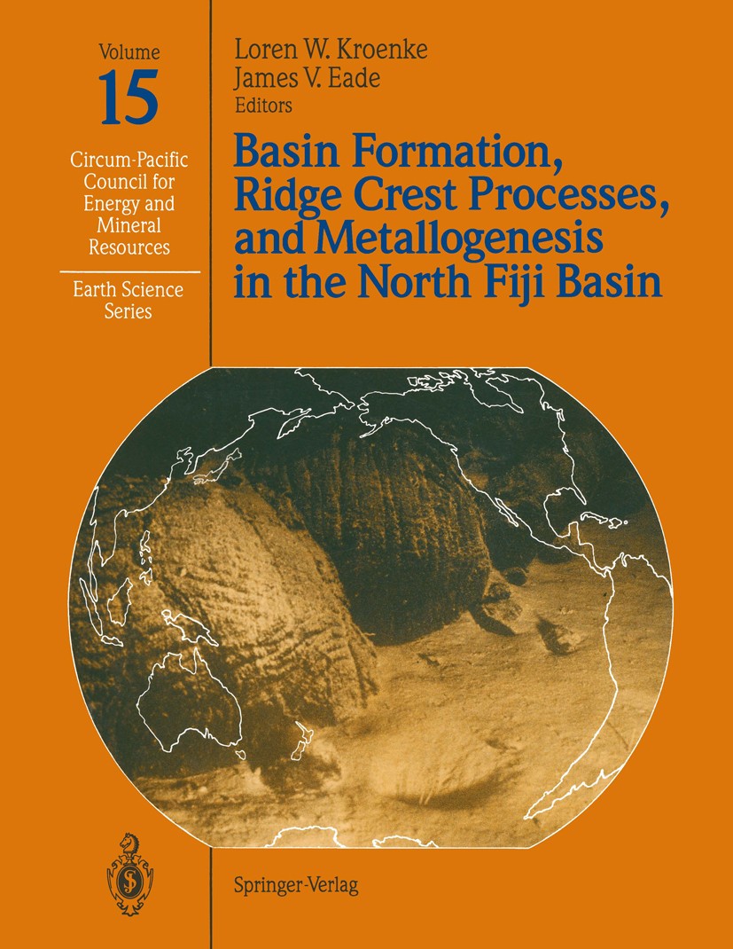 Titlebook: Basin Formation, Ridge Crest Processes, and Metallogenesis in the North Fiji Basin; Loren W. Kroenke,James V. Eade (Co-Chief Scientist Boo Titlebook: Basin Formation, Ridge Crest Processes, and Metallogenesis in the North Fiji Basin; Loren W. Kroenke,James V. Eade (Co-Chief Scientist Boo