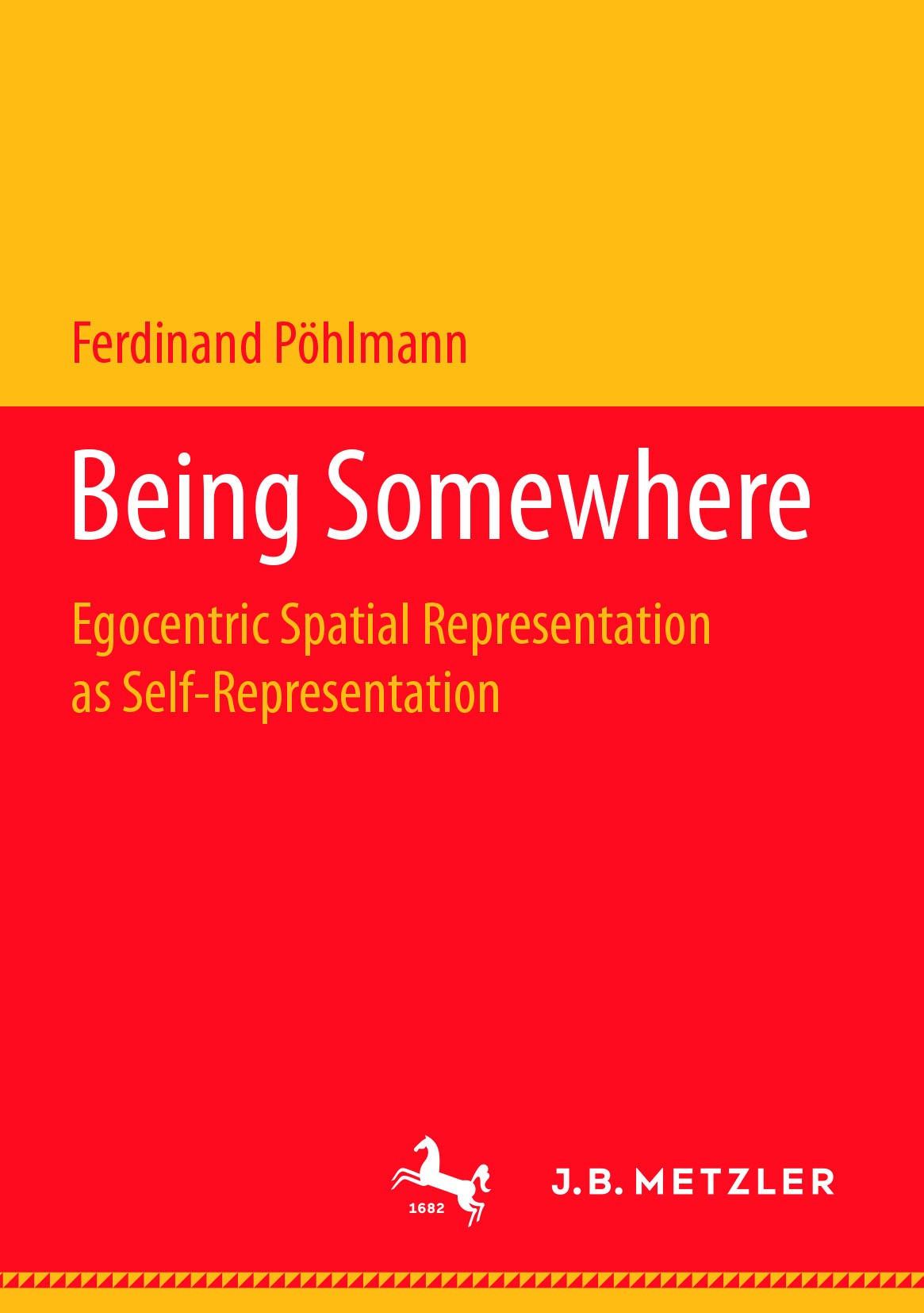 Titlebook: Being Somewhere; Egocentric Spatial R Ferdinand Pöhlmann Book 2017 Springer Fachmedien Wiesbaden GmbH 2017 Disposition for Action.Sensory S Titlebook: Being Somewhere; Egocentric Spatial R Ferdinand Pöhlmann Book 2017 Springer Fachmedien Wiesbaden GmbH 2017 Disposition for Action.Sensory S