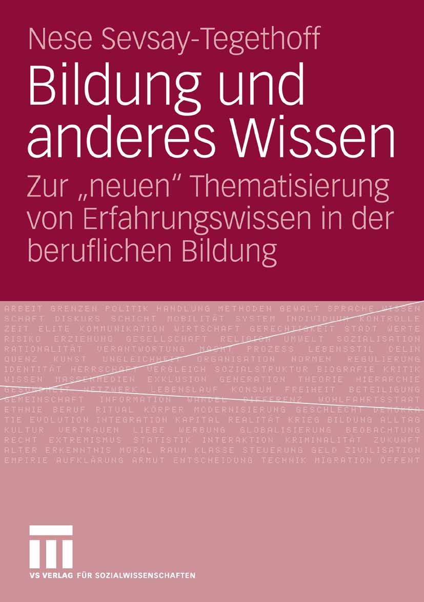 Titlebook: Bildung und anderes Wissen; Zur Titlebook: Bildung und anderes Wissen; Zur