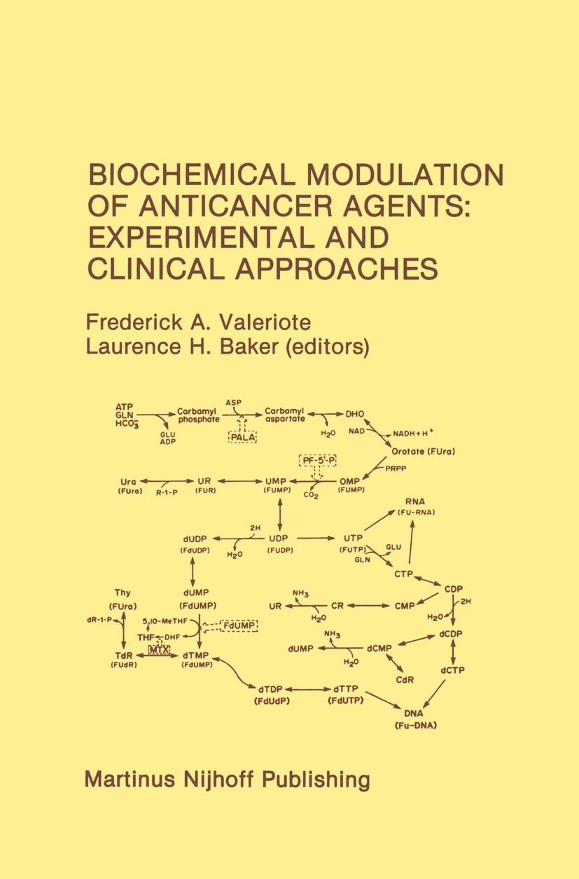 Titlebook: Biochemical Modulation of Anticancer Agents: Experimental and Clinical Approaches; Proceedings of the 1 Frederick A. Valeriote,Laurence H. Titlebook: Biochemical Modulation of Anticancer Agents: Experimental and Clinical Approaches; Proceedings of the 1 Frederick A. Valeriote,Laurence H.