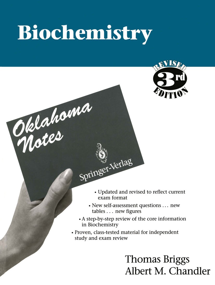 Titlebook: Biochemistry; Thomas Briggs,Albert M. Chandler Book 1995Latest edition Springer-Verlag New York, Inc. 1995 Alanin.Amino acid.DNA.Glycogen. Titlebook: Biochemistry; Thomas Briggs,Albert M. Chandler Book 1995Latest edition Springer-Verlag New York, Inc. 1995 Alanin.Amino acid.DNA.Glycogen.