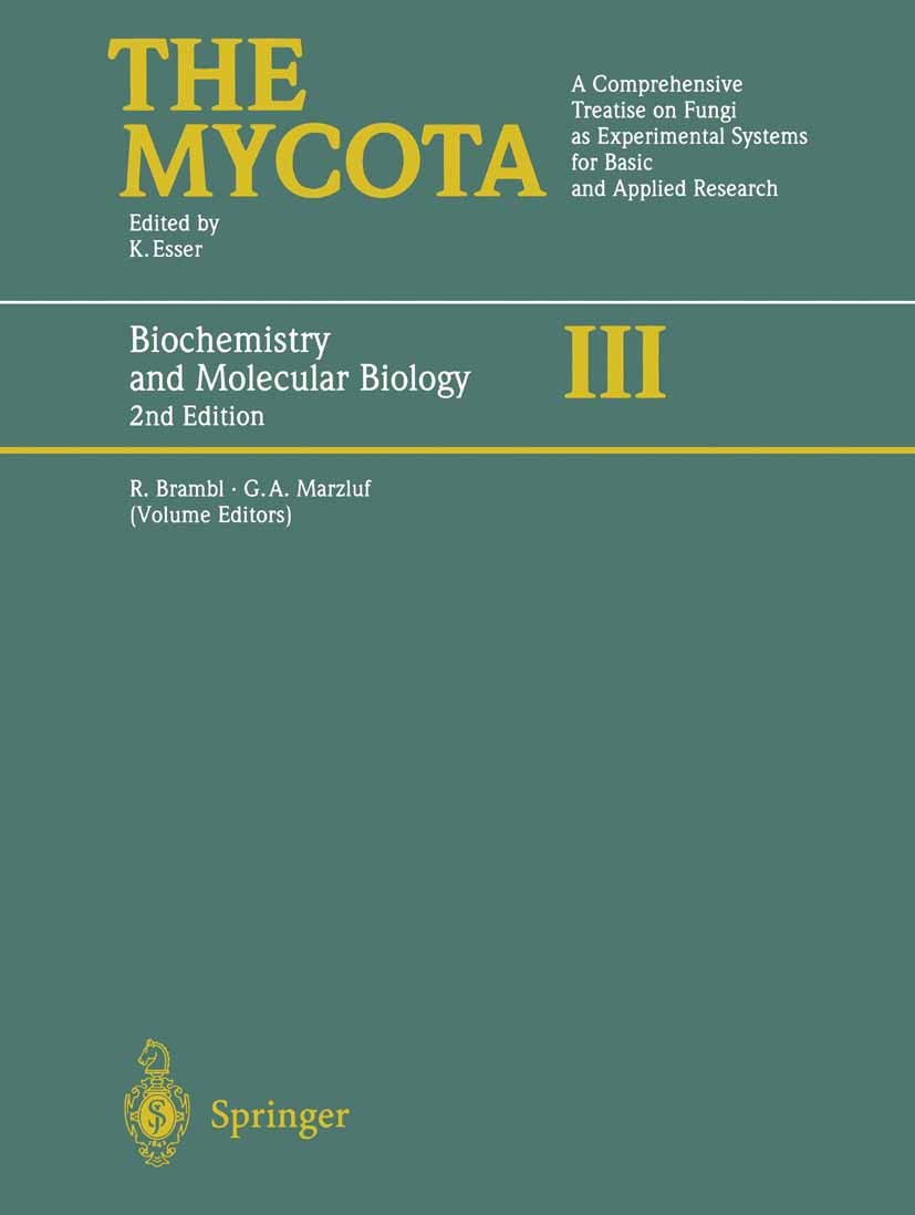 Titlebook: Biochemistry and Molecular Biology; Robert Brambl,George A. Marzluf Book 20042nd edition Springer-Verlag Berlin Heidelberg 2004 Peroxisom. Titlebook: Biochemistry and Molecular Biology; Robert Brambl,George A. Marzluf Book 20042nd edition Springer-Verlag Berlin Heidelberg 2004 Peroxisom.