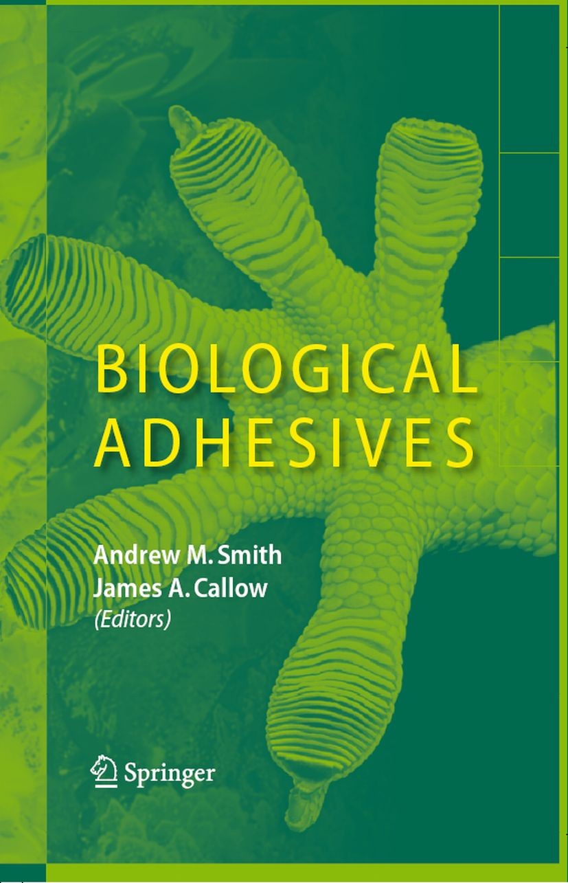 Titlebook: Biological Adhesives; Andrew M. Smith,James A. Callow Book 20061st edition Springer-Verlag Berlin Heidelberg 2006 adhesion.bioadhesive.bio Titlebook: Biological Adhesives; Andrew M. Smith,James A. Callow Book 20061st edition Springer-Verlag Berlin Heidelberg 2006 adhesion.bioadhesive.bio