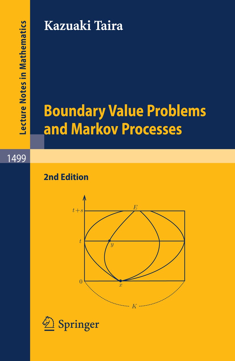 Titlebook: Boundary Value Problems and Markov Processes; Kazuaki Taira Book 20092nd edition Springer-Verlag Berlin Heidelberg 2009 Boundary value pro Titlebook: Boundary Value Problems and Markov Processes; Kazuaki Taira Book 20092nd edition Springer-Verlag Berlin Heidelberg 2009 Boundary value pro
