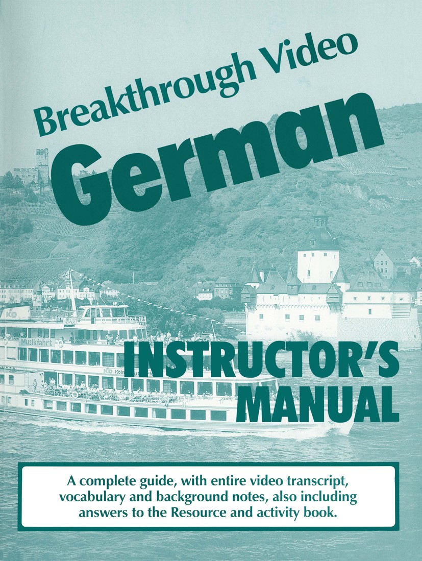Titlebook: Breakthrough Video German; Brian Hill Textbook 1994Latest edition Macmillan Publishers Limited 1994 Titlebook: Breakthrough Video German; Brian Hill Textbook 1994Latest edition Macmillan Publishers Limited 1994