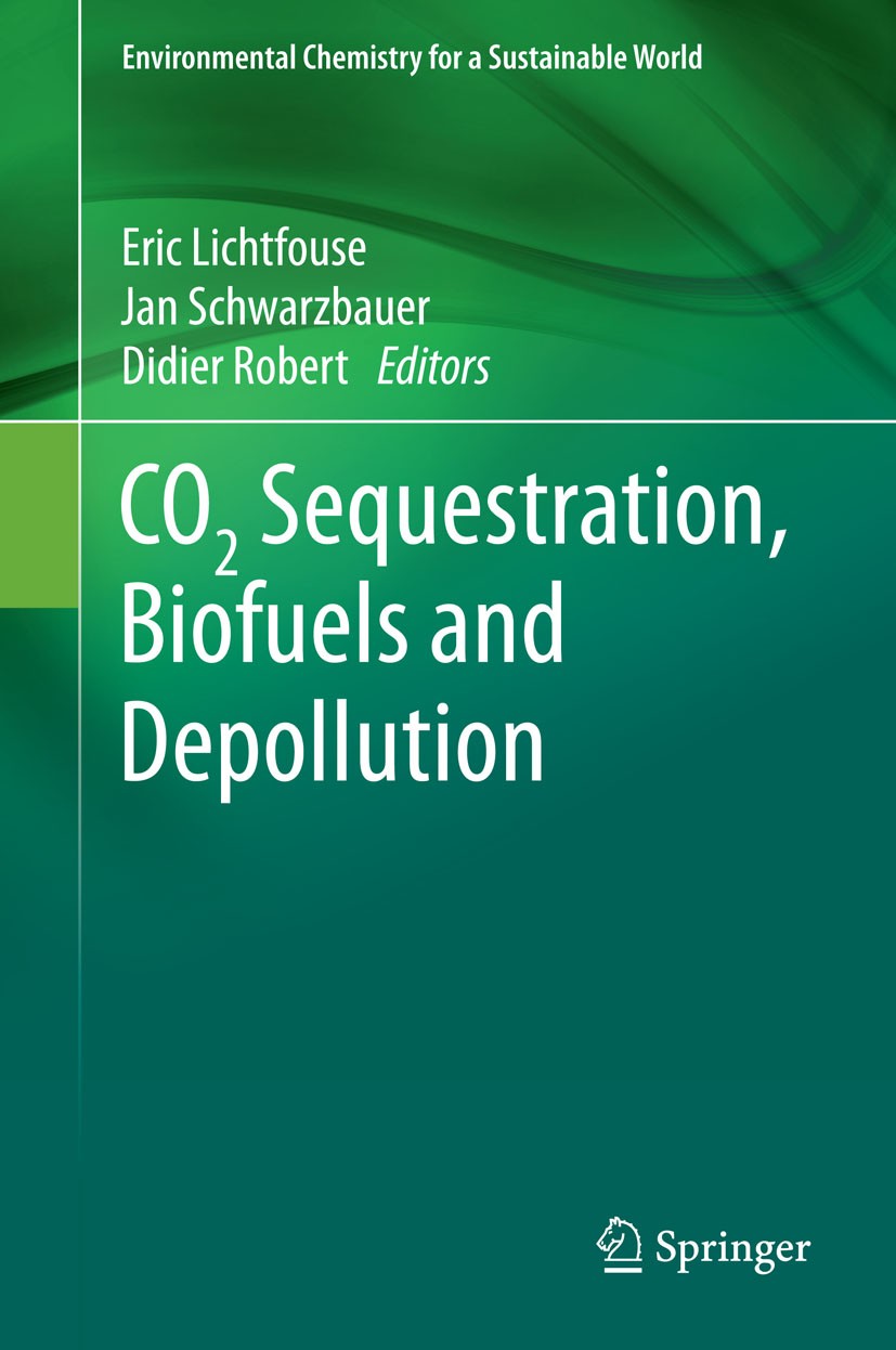 Titlebook: CO2 Sequestration, Biofuels and Depollution; Eric Lichtfouse,Jan Schwarzbauer,Didier Robert Book 2015 Springer International Publishing Sw Titlebook: CO2 Sequestration, Biofuels and Depollution; Eric Lichtfouse,Jan Schwarzbauer,Didier Robert Book 2015 Springer International Publishing Sw