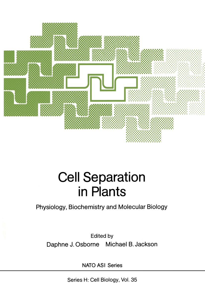 Titlebook: Cell Separation in Plants; Physiology, Biochemi Daphne J. Osborne,Michael B. Jackson Book 1989 Springer-Verlag Berlin Heidelberg 1989 Reife Titlebook: Cell Separation in Plants; Physiology, Biochemi Daphne J. Osborne,Michael B. Jackson Book 1989 Springer-Verlag Berlin Heidelberg 1989 Reife