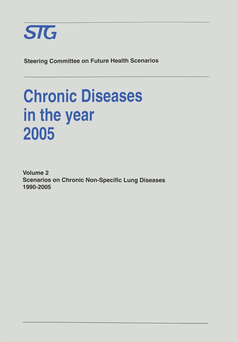 Titlebook: Chronic Diseases in the year 2005; Scenarios on Chronic A. F. Casparie,H. Verkleij Book 1993 Springer Science+Business Media Dordrecht 1993 Titlebook: Chronic Diseases in the year 2005; Scenarios on Chronic A. F. Casparie,H. Verkleij Book 1993 Springer Science+Business Media Dordrecht 1993