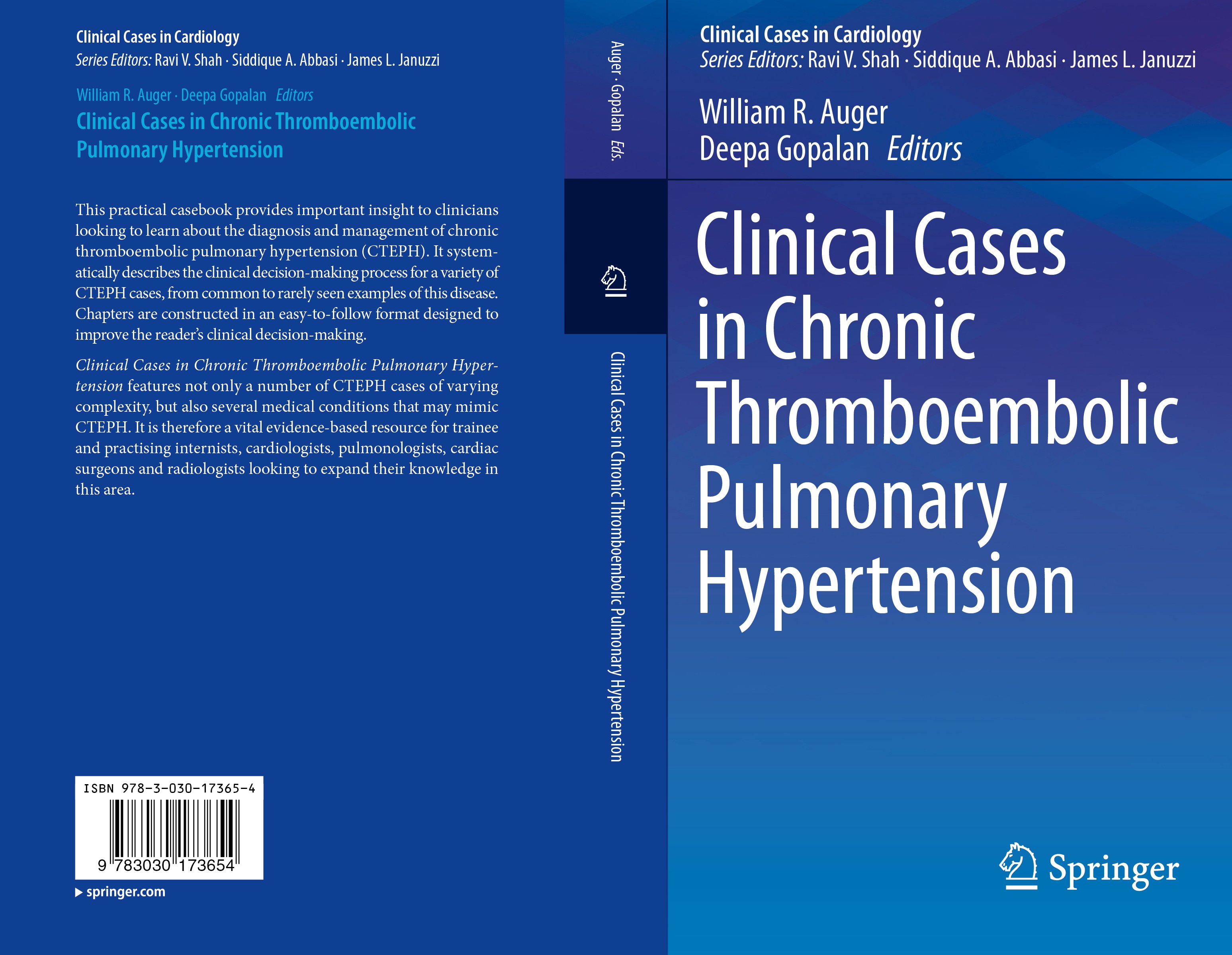 Titlebook: Clinical Cases in Chronic Thromboembolic Pulmonary Hypertension; William R. Auger,Deepa Gopalan Book 2020 Springer Nature Switzerland AG 2 Titlebook: Clinical Cases in Chronic Thromboembolic Pulmonary Hypertension; William R. Auger,Deepa Gopalan Book 2020 Springer Nature Switzerland AG 2