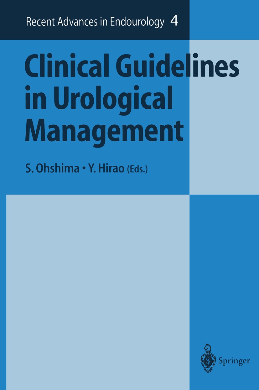 Titlebook: Clinical Guidelines in Urological Management; Shinichi Ohshima (Vice-President, Professor and Ch Book 2003 Springer Japan 2003 Benign pros Titlebook: Clinical Guidelines in Urological Management; Shinichi Ohshima (Vice-President, Professor and Ch Book 2003 Springer Japan 2003 Benign pros