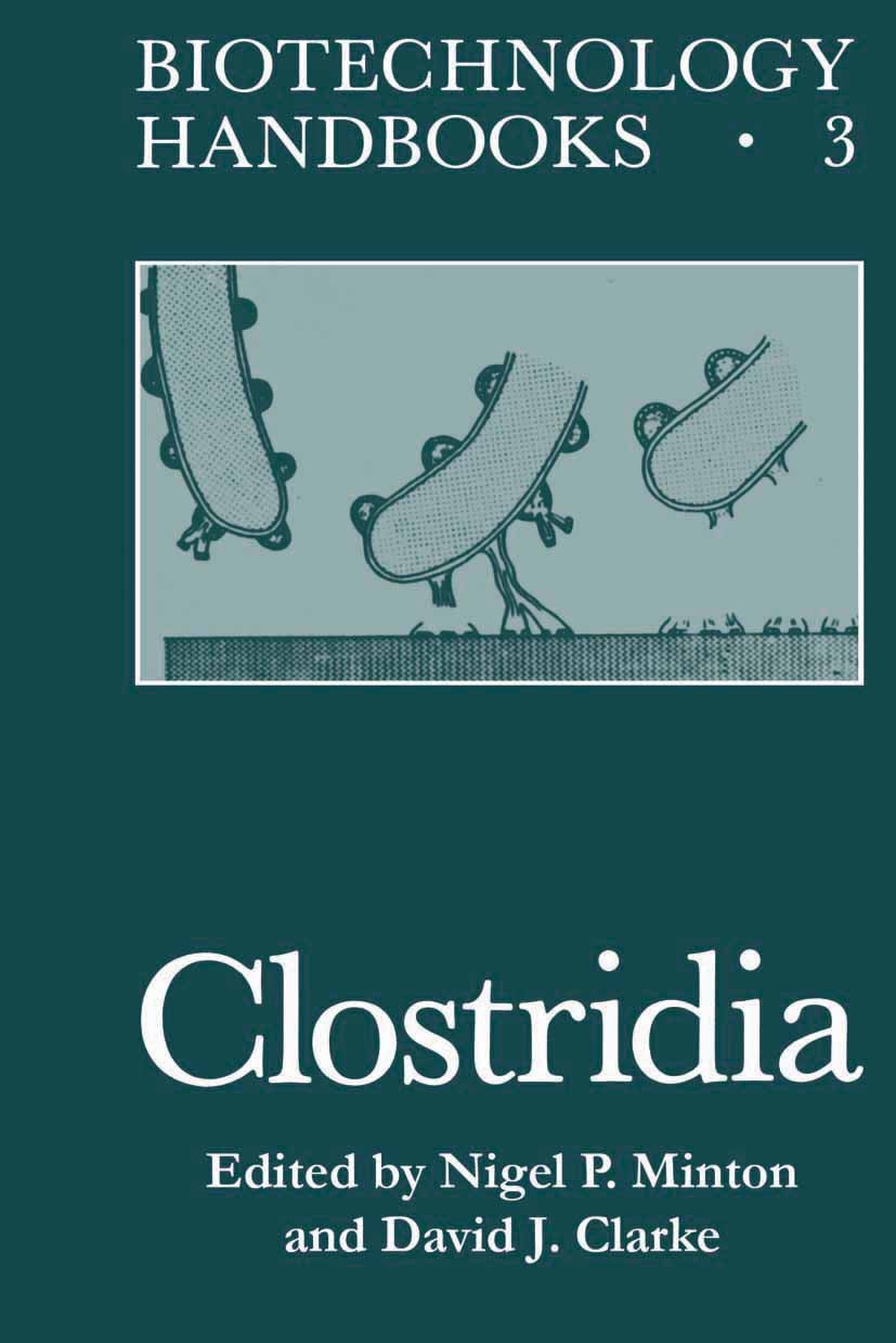 Titlebook: Clostridia; Nigel P. Minton,David J. Clarke Book 1989 Springer Science+Business Media New York 1989 biochemistry.biology.biotechnology.che Titlebook: Clostridia; Nigel P. Minton,David J. Clarke Book 1989 Springer Science+Business Media New York 1989 biochemistry.biology.biotechnology.che