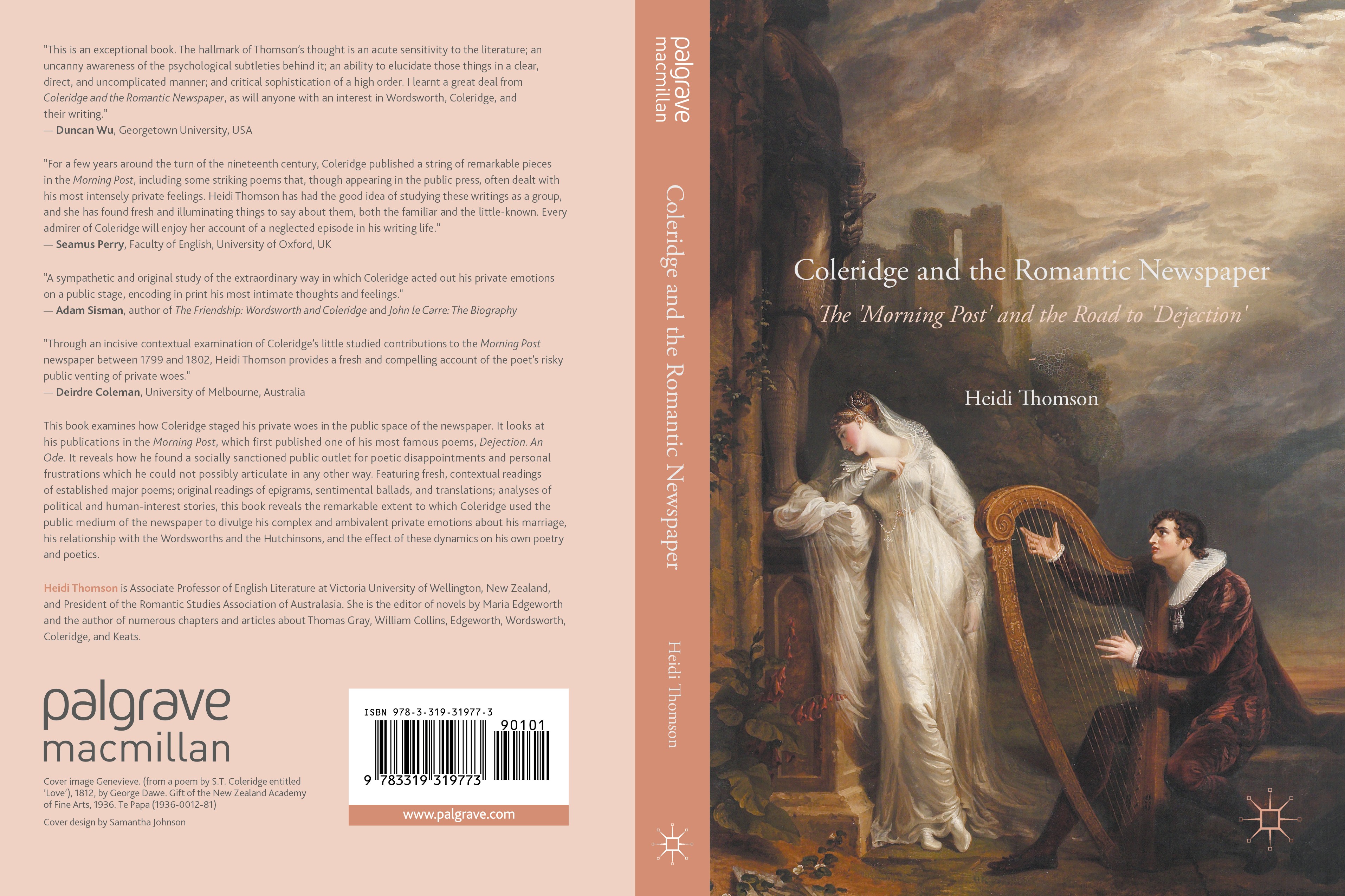 Titlebook: Coleridge and the Romantic Newspaper; The ‘Morning Post‘ a Heidi Thomson Book 2016 The Editor(s) (if applicable) and The Author(s) 2016 Pri Titlebook: Coleridge and the Romantic Newspaper; The ‘Morning Post‘ a Heidi Thomson Book 2016 The Editor(s) (if applicable) and The Author(s) 2016 Pri