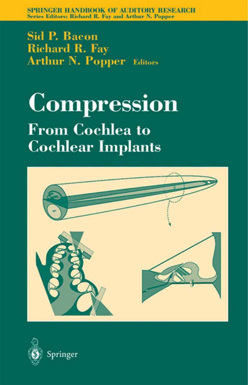Titlebook: Compression: From Cochlea to Cochlear Implants; Sid P. Bacon,Richard R. Fay,Arthur N. Popper Book 2004 Springer Science+Business Media New Titlebook: Compression: From Cochlea to Cochlear Implants; Sid P. Bacon,Richard R. Fay,Arthur N. Popper Book 2004 Springer Science+Business Media New