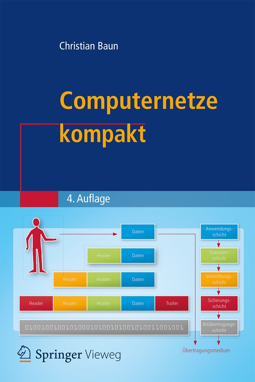 Titlebook: Computernetze kompakt; Christian Baun Book 20184th edition Springer-Verlag GmbH Deutschland, ein Teil von Springer Nature 2018 Computernet Titlebook: Computernetze kompakt; Christian Baun Book 20184th edition Springer-Verlag GmbH Deutschland, ein Teil von Springer Nature 2018 Computernet