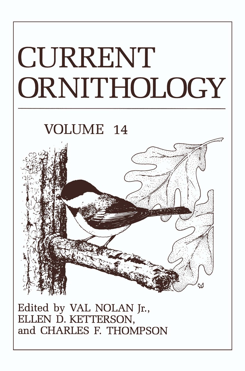 Titlebook: Current Ornithology; Val Nolan,Ellen D. Ketterson,Charles F. Thompson Book 1997 Springer Science+Business Media New York 1997 Tempo.ecolog Titlebook: Current Ornithology; Val Nolan,Ellen D. Ketterson,Charles F. Thompson Book 1997 Springer Science+Business Media New York 1997 Tempo.ecolog