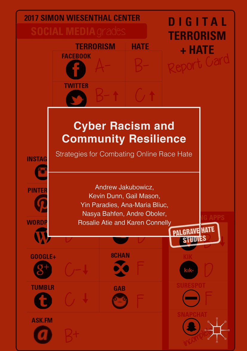 Titlebook: Cyber Racism and Community Resilience; Strategies for Comba Andrew Jakubowicz,Kevin Dunn,Karen Connelly Book 2017 The Editor(s) (if applica Titlebook: Cyber Racism and Community Resilience; Strategies for Comba Andrew Jakubowicz,Kevin Dunn,Karen Connelly Book 2017 The Editor(s) (if applica