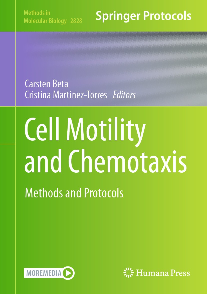 Titlebook: Cell Motility and Chemotaxis; Methods and Protocol Carsten Beta,Cristina Martinez-Torres Book 2024 The Editor(s) (if applicable) and The Au Titlebook: Cell Motility and Chemotaxis; Methods and Protocol Carsten Beta,Cristina Martinez-Torres Book 2024 The Editor(s) (if applicable) and The Au