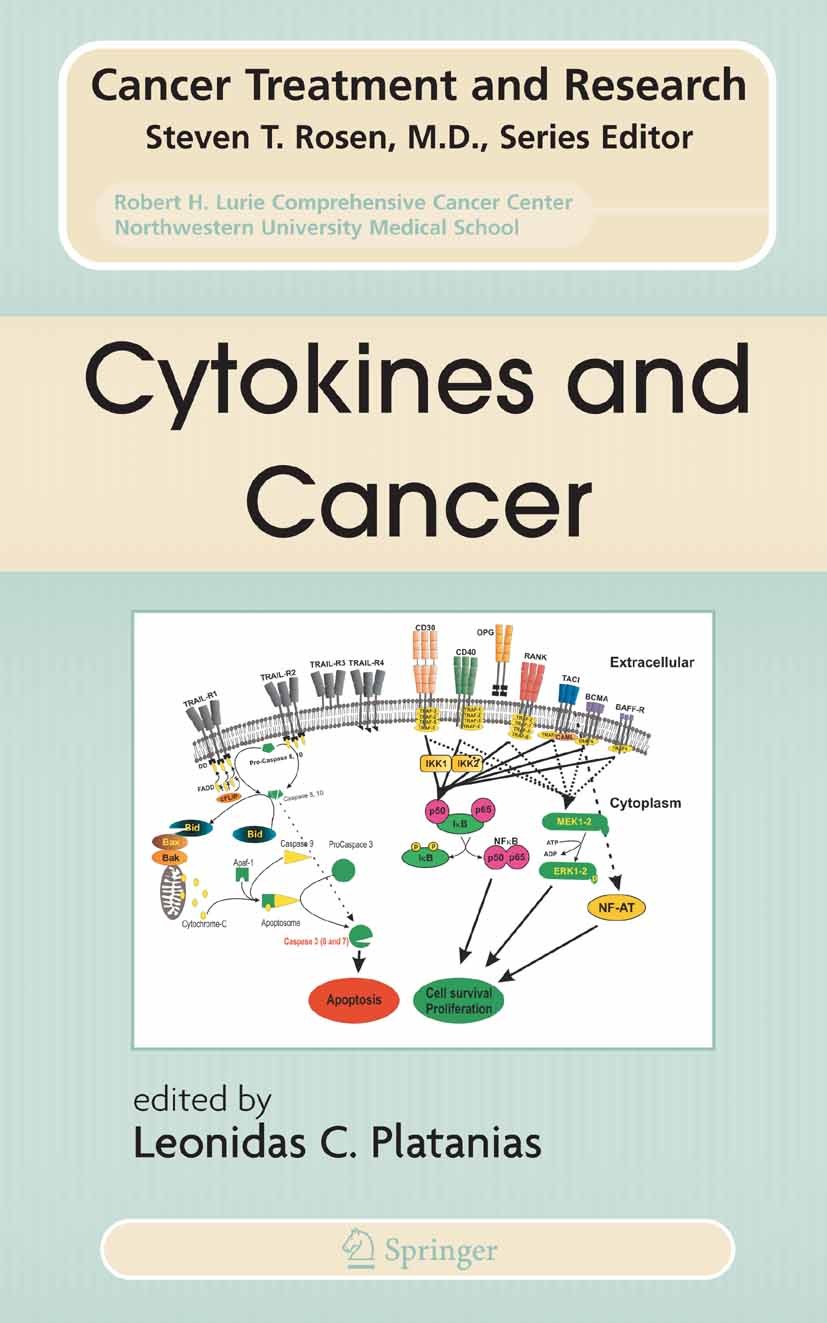 Titlebook: Cytokines and Cancer; Leonidas C. Platanias Book 2005 Springer-Verlag US 2005 carcinoma.cell.cytokine.cytokines.hematopoietic stem cell.he Titlebook: Cytokines and Cancer; Leonidas C. Platanias Book 2005 Springer-Verlag US 2005 carcinoma.cell.cytokine.cytokines.hematopoietic stem cell.he