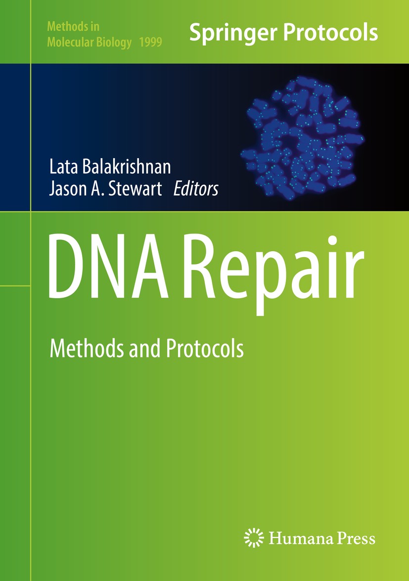 Titlebook: DNA Repair; Methods and Protocol Lata Balakrishnan,Jason A. Stewart Book 2019 Springer Science+Business Media, LLC, part of Springer Nature Titlebook: DNA Repair; Methods and Protocol Lata Balakrishnan,Jason A. Stewart Book 2019 Springer Science+Business Media, LLC, part of Springer Nature
