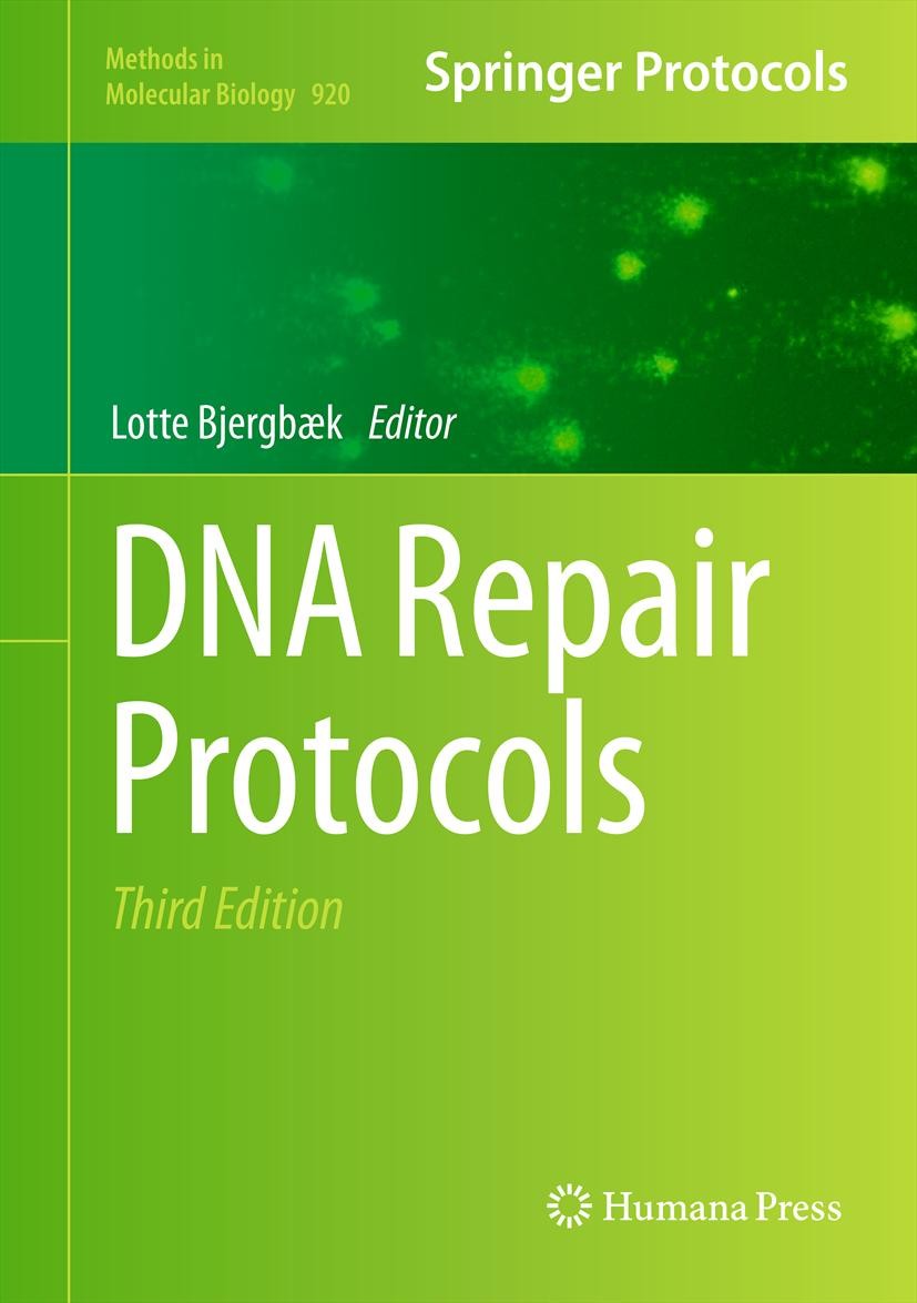 Titlebook: DNA Repair Protocols; Lotte Bjergbæk Book 2012Latest edition Springer Science+Business Media New York 2012 Arabidopsis cell extracts.DNA r Titlebook: DNA Repair Protocols; Lotte Bjergbæk Book 2012Latest edition Springer Science+Business Media New York 2012 Arabidopsis cell extracts.DNA r