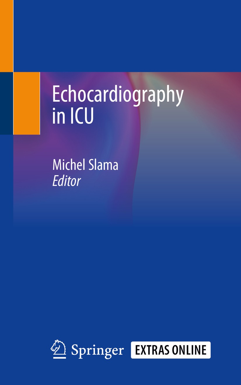 Titlebook: Echocardiography in ICU; Michel Slama Book 2020 Springer Nature Switzerland AG 2020 Critical care.Hemodynamics.Doppler.Ultrasounds.Hemodyn Titlebook: Echocardiography in ICU; Michel Slama Book 2020 Springer Nature Switzerland AG 2020 Critical care.Hemodynamics.Doppler.Ultrasounds.Hemodyn