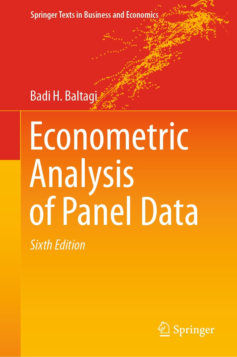 Titlebook: Econometric Analysis of Panel Data; Badi H. Baltagi Textbook 2021Latest edition The Editor(s) (if applicable) and The Author(s), under exc Titlebook: Econometric Analysis of Panel Data; Badi H. Baltagi Textbook 2021Latest edition The Editor(s) (if applicable) and The Author(s), under exc