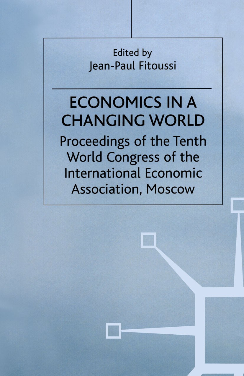 Titlebook: Economics in a Changing World; Volume 5: Economic G Jean-Paul Fitoussi Book 1995 Palgrave Macmillan, a division of Macmillan Publishers Lim Titlebook: Economics in a Changing World; Volume 5: Economic G Jean-Paul Fitoussi Book 1995 Palgrave Macmillan, a division of Macmillan Publishers Lim