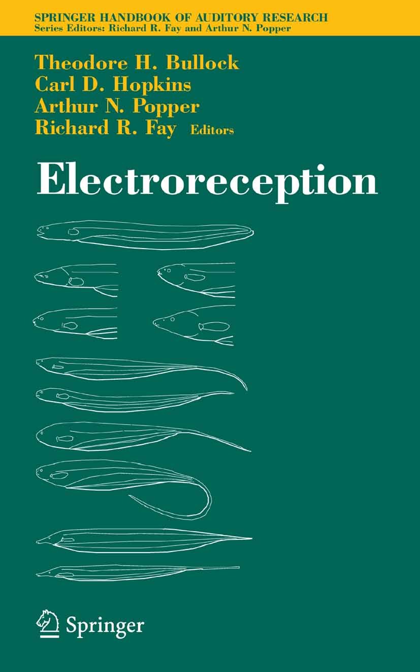 Titlebook: Electroreception; Theodore H. Bullock,Carl D. Hopkins,Richard R. Fay Book 2005 Springer-Verlag New York 2005 anatomy.behavior.biology.brai Titlebook: Electroreception; Theodore H. Bullock,Carl D. Hopkins,Richard R. Fay Book 2005 Springer-Verlag New York 2005 anatomy.behavior.biology.brai