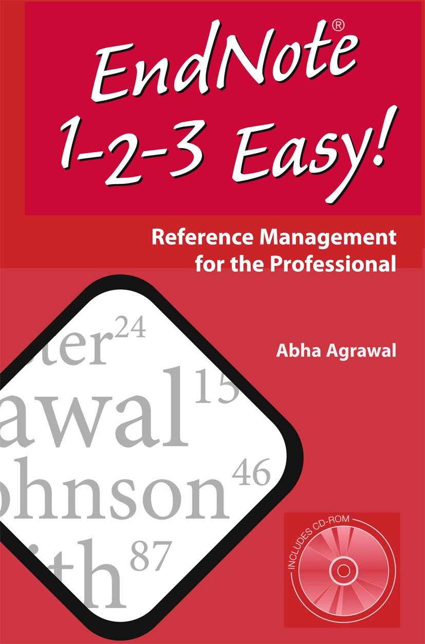 Titlebook: EndNote 1 - 2 - 3Easy!; Reference Management Abha Agrawal Book 20061st edition Springer-Verlag US 2006 Agrawal.EndNote.Internet.computer.da Titlebook: EndNote 1 - 2 - 3Easy!; Reference Management Abha Agrawal Book 20061st edition Springer-Verlag US 2006 Agrawal.EndNote.Internet.computer.da