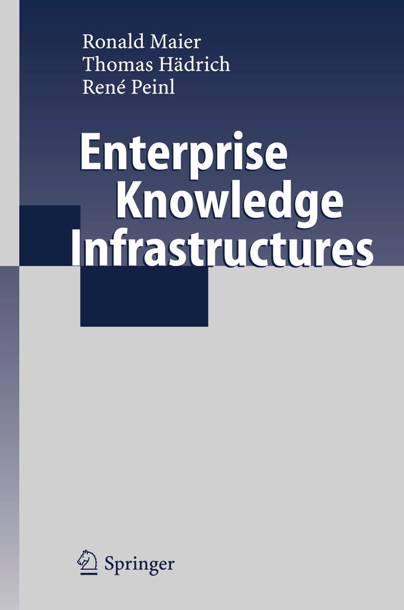 Titlebook: Enterprise Knowledge Infrastructures; Ronald Maier,Thomas Hädrich,René Peinl Textbook 20051st edition Springer-Verlag Berlin Heidelberg 20 Titlebook: Enterprise Knowledge Infrastructures; Ronald Maier,Thomas Hädrich,René Peinl Textbook 20051st edition Springer-Verlag Berlin Heidelberg 20