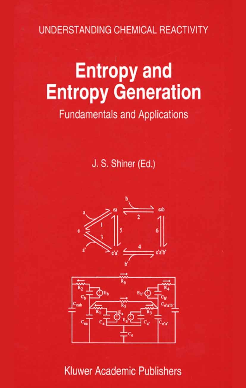 Titlebook: Entropy and Entropy Generation; Fundamentals and App J. S. Shiner Book 2002 Springer Science+Business Media B.V. 2002 energy.entropy.photov Titlebook: Entropy and Entropy Generation; Fundamentals and App J. S. Shiner Book 2002 Springer Science+Business Media B.V. 2002 energy.entropy.photov