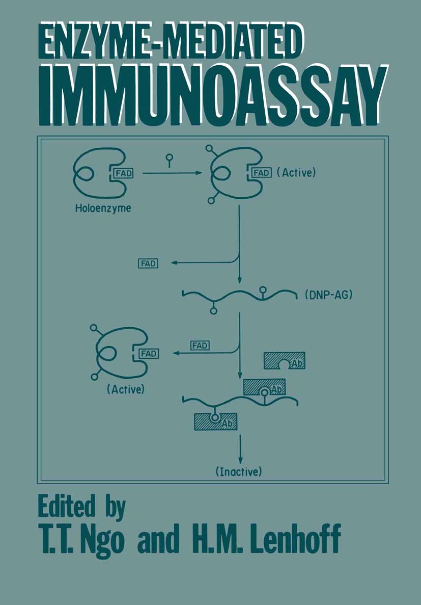 Titlebook: Enzyme-Mediated Immunoassay; T. T. Ngo,H. M. Lenhoff Book 1985 Plenum Press, New York 1985 Pet.Plasma.Vine.antibody.biology.cell.cell biol Titlebook: Enzyme-Mediated Immunoassay; T. T. Ngo,H. M. Lenhoff Book 1985 Plenum Press, New York 1985 Pet.Plasma.Vine.antibody.biology.cell.cell biol