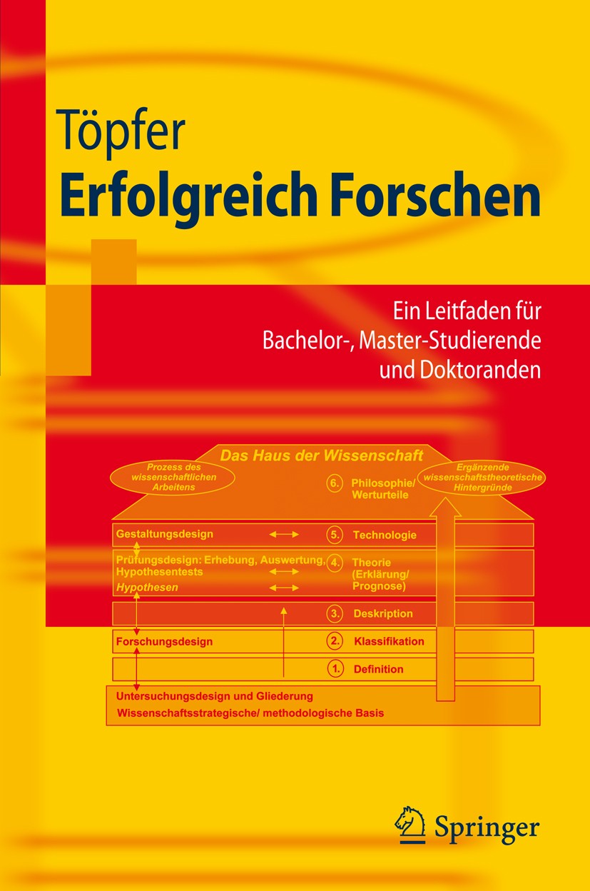 Titlebook: Erfolgreich Forschen; Ein Leitfaden für Ba Armin Töpfer Textbook 20091st edition Springer-Verlag Berlin Heidelberg 2009 Bachelorarbeit.Fors Titlebook: Erfolgreich Forschen; Ein Leitfaden für Ba Armin Töpfer Textbook 20091st edition Springer-Verlag Berlin Heidelberg 2009 Bachelorarbeit.Fors