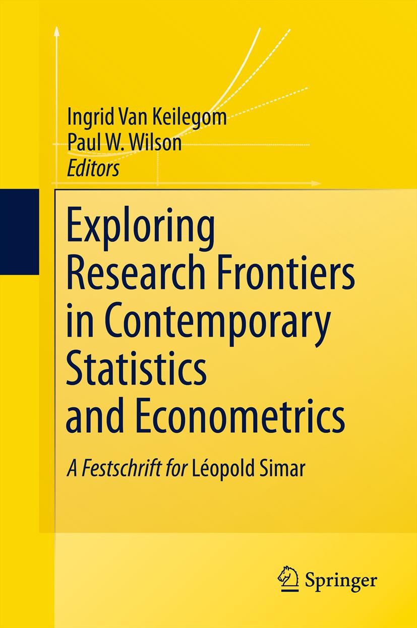 Titlebook: Exploring Research Frontiers in Contemporary Statistics and Econometrics; A Festschrift for Lé Ingrid Van Keilegom,Paul W. Wilson Book 2012 Titlebook: Exploring Research Frontiers in Contemporary Statistics and Econometrics; A Festschrift for Lé Ingrid Van Keilegom,Paul W. Wilson Book 2012