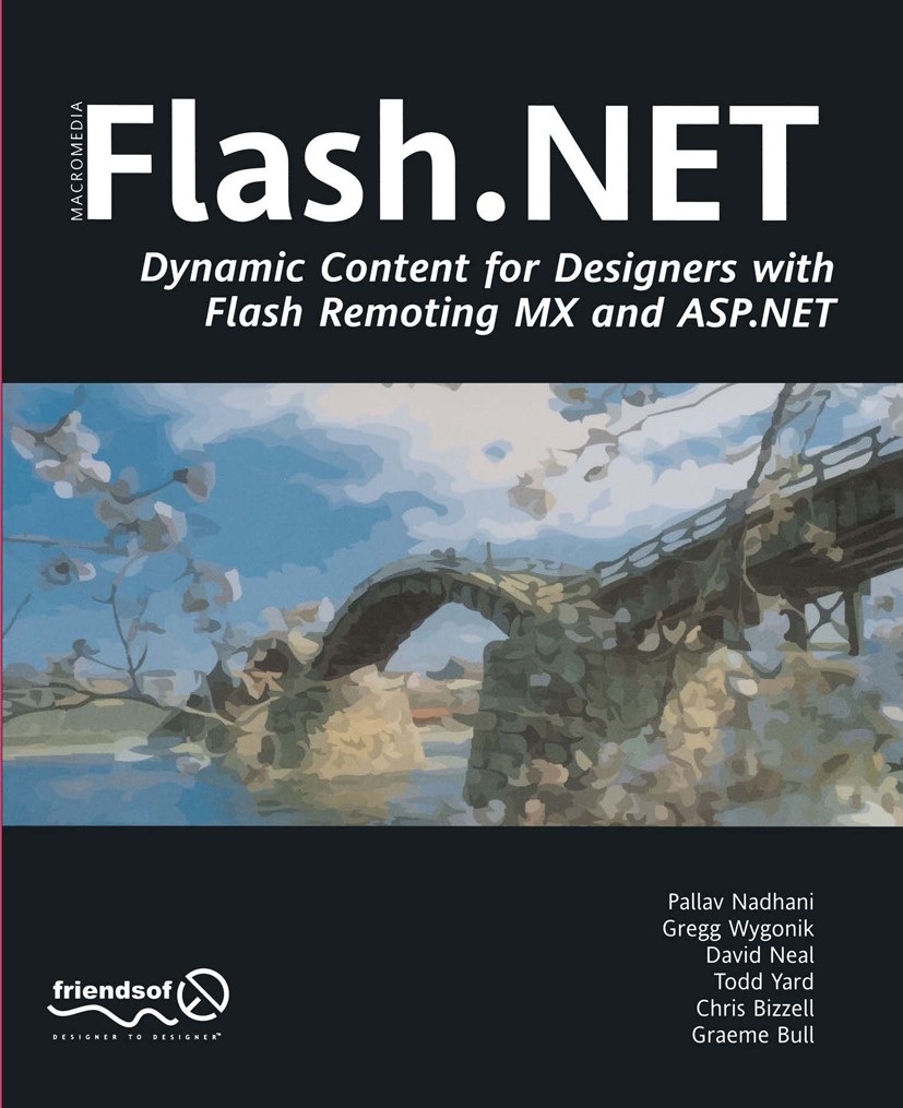 Titlebook: Flash .NET; Pallav Nadhani,Gregg Wygonik,Graeme Bull Book 2002 Gerald YardFace and David Neal and Pallav Nadhani and Graeme Bull and Chris Titlebook: Flash .NET; Pallav Nadhani,Gregg Wygonik,Graeme Bull Book 2002 Gerald YardFace and David Neal and Pallav Nadhani and Graeme Bull and Chris