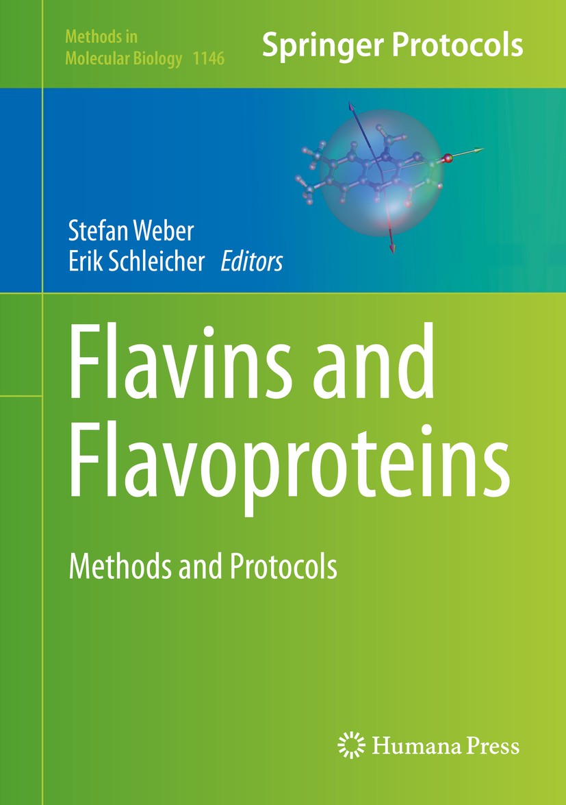 Titlebook: Flavins and Flavoproteins; Methods and Protocol Stefan Weber,Erik Schleicher Book 2014 Springer Science+Business Media New York 2014 NMR sp Titlebook: Flavins and Flavoproteins; Methods and Protocol Stefan Weber,Erik Schleicher Book 2014 Springer Science+Business Media New York 2014 NMR sp