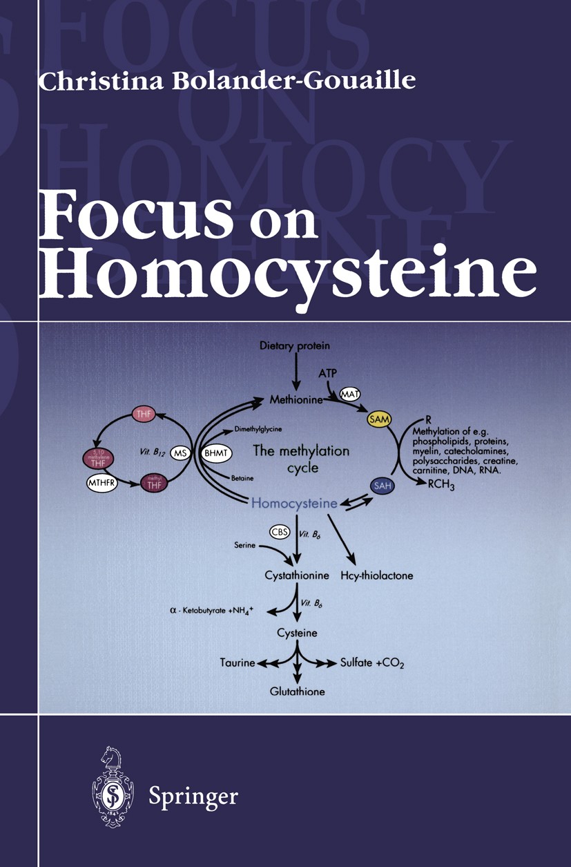 Titlebook: Focus on Homocysteine; Christina Bolander-Gouaille Book 20011st edition Springer-Verlag France 2001 Homocysteine.Vitamine B6.cardiovascula Titlebook: Focus on Homocysteine; Christina Bolander-Gouaille Book 20011st edition Springer-Verlag France 2001 Homocysteine.Vitamine B6.cardiovascula
